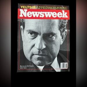 Newsweek Magazine May 2, 1994 With Nixon On The Cover